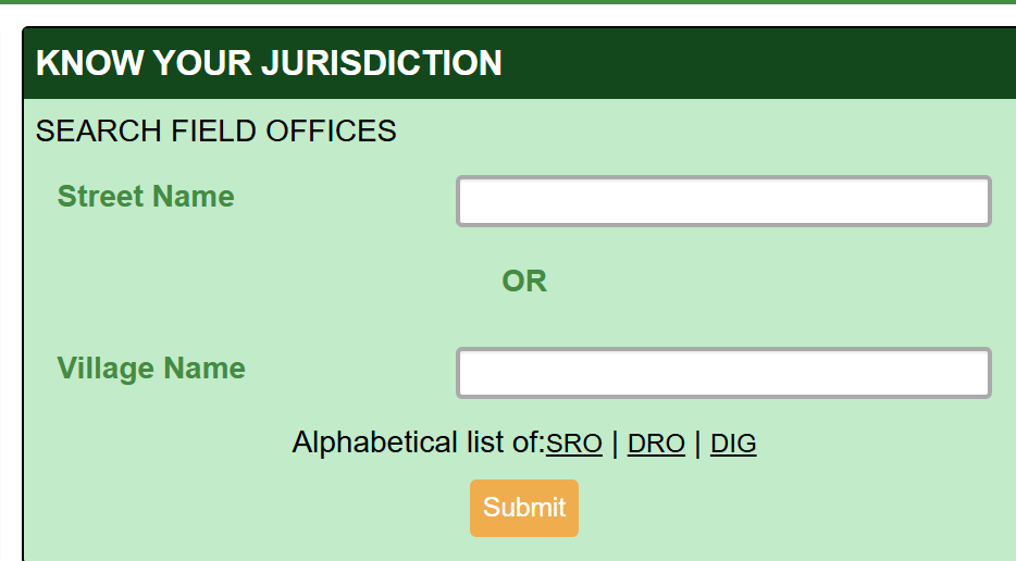 KNOW YOUR JURISDICTION
